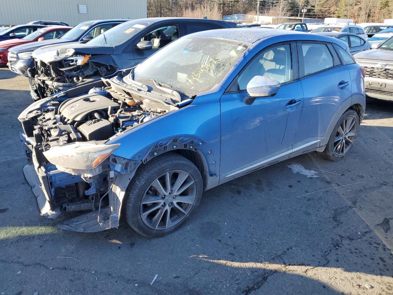 2016 Mazda CX-3 VIN JM1DKBD73G0112915