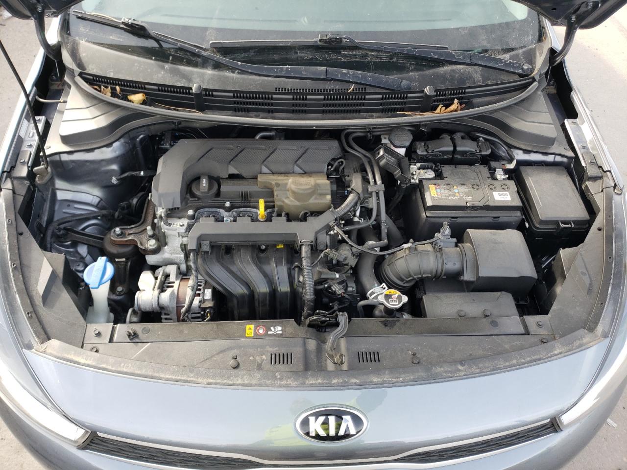 2020 KIA Rio VIN 3KPA24AD1LE333911 Copart auction photo, vandalism / side damage thumbnail 11