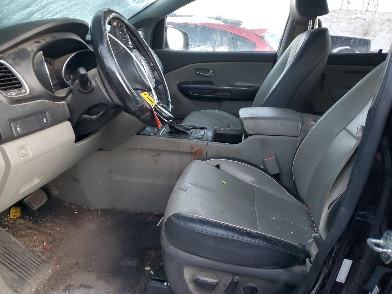 2018 KIA Sedona VIN KNDMB5C19J6423932 Copart auction photo, front end / side damage thumbnail 7