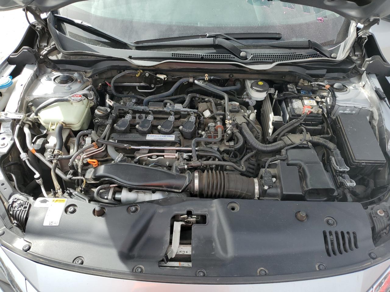 2017 Honda Civic VIN 19XFC1F37HE018393 Copart auction photo, rear end / minor dent/scratches damage thumbnail 11