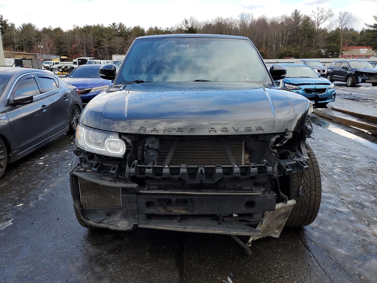 2014 Land Rover Range Rover VIN SALWR2WF7EA357418 Copart auction photo, all over / minor dent/scratches damage thumbnail 5