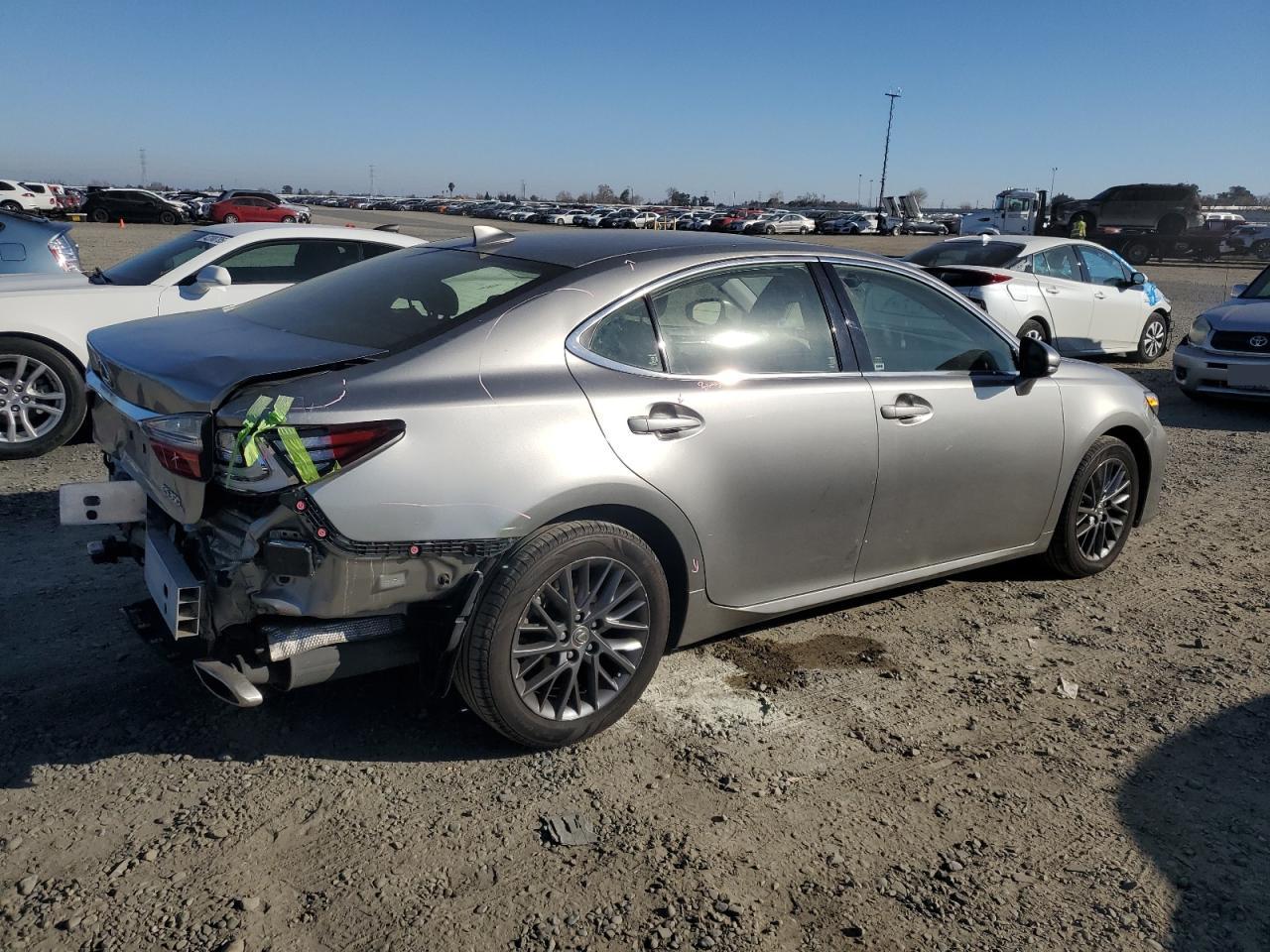 2018 Lexus ES VIN JTHBK1GG8J2262719 Copart auction photo, rear end damage thumbnail 3