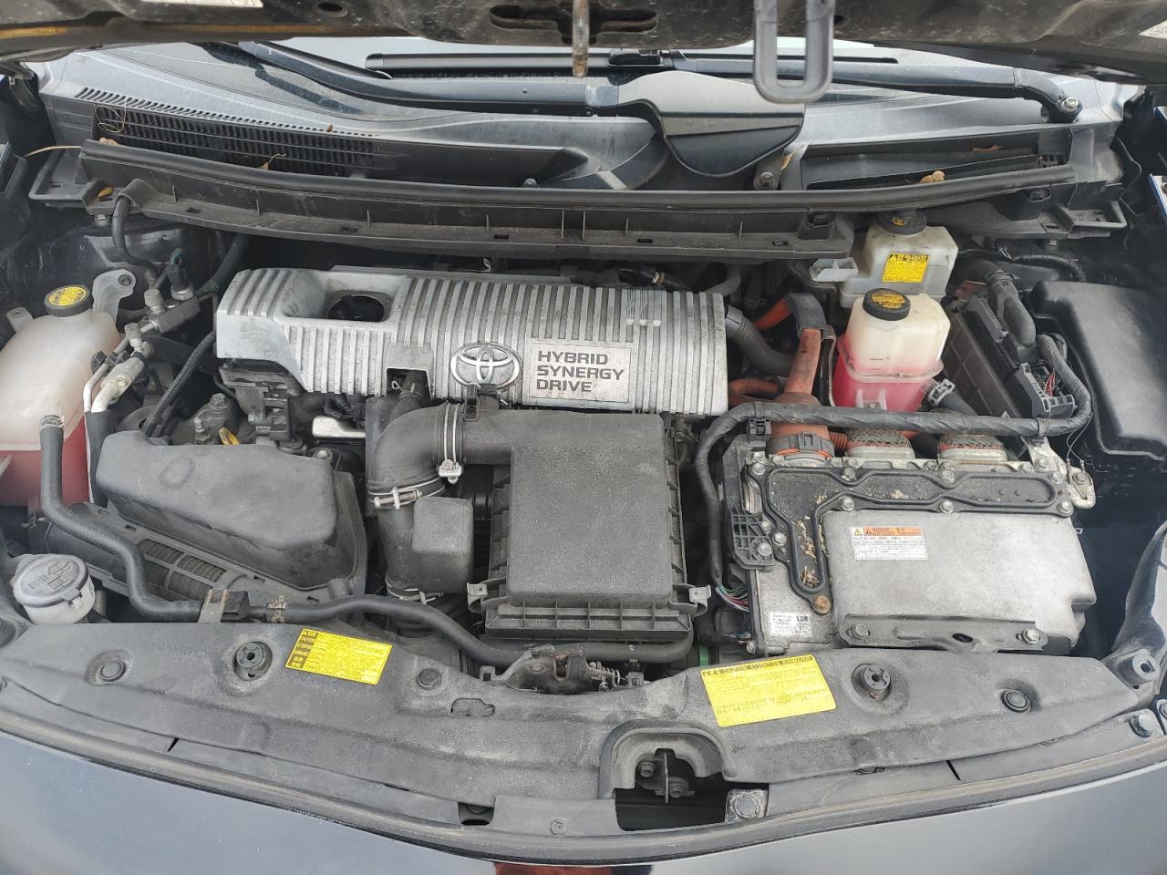 2012 Toyota Prius VIN JTDKN3DU0C5471744 Copart auction photo, mechanical damage thumbnail 11