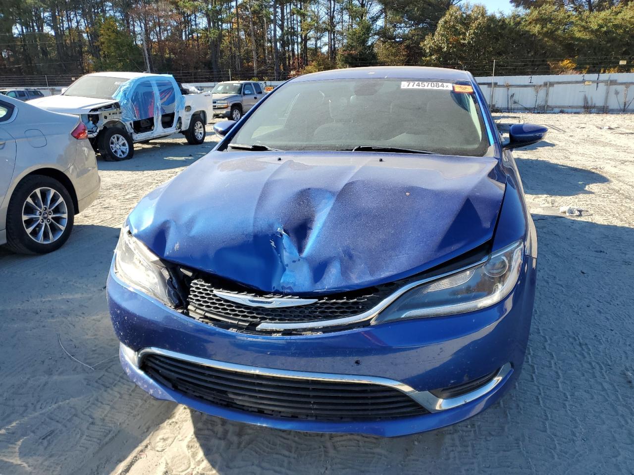 2015 Chrysler 200 VIN 1C3CCCAB3FN600422 Copart auction photo, front end damage thumbnail 5
