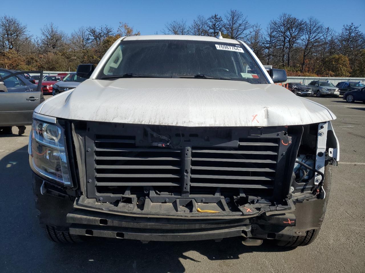 2019 Chevrolet Suburban VIN 1GNSKHKC9KR360687 Copart auction photo, front end damage thumbnail 5