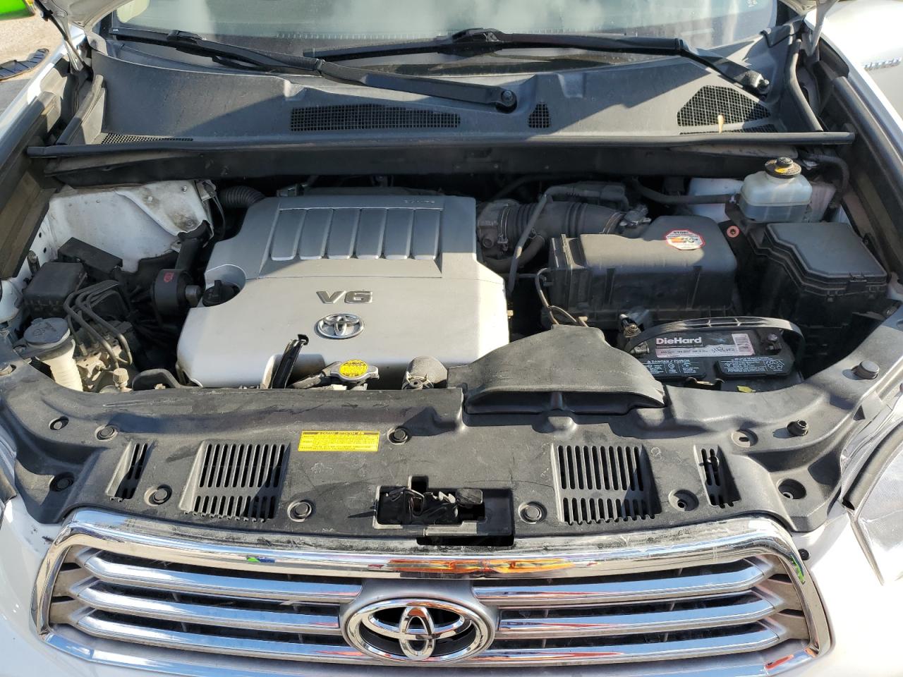 2008 Toyota Highlander VIN JTEDS42A582030695 Copart auction photo, rear end damage thumbnail 12