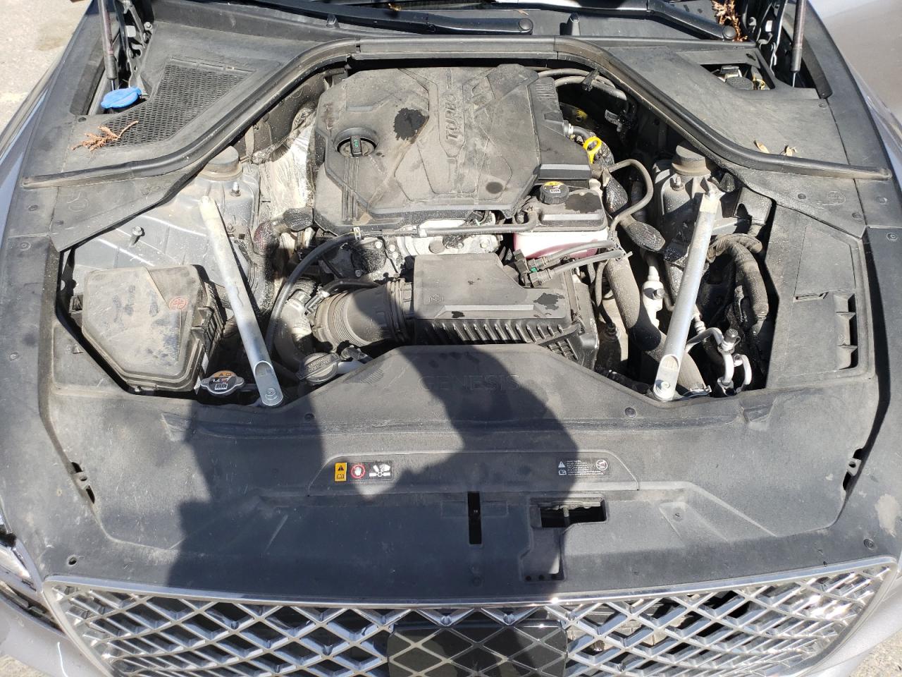 2023 Genesis G80 VIN KMTGB4SC3PU196012 Copart auction photo, front end damage thumbnail 11