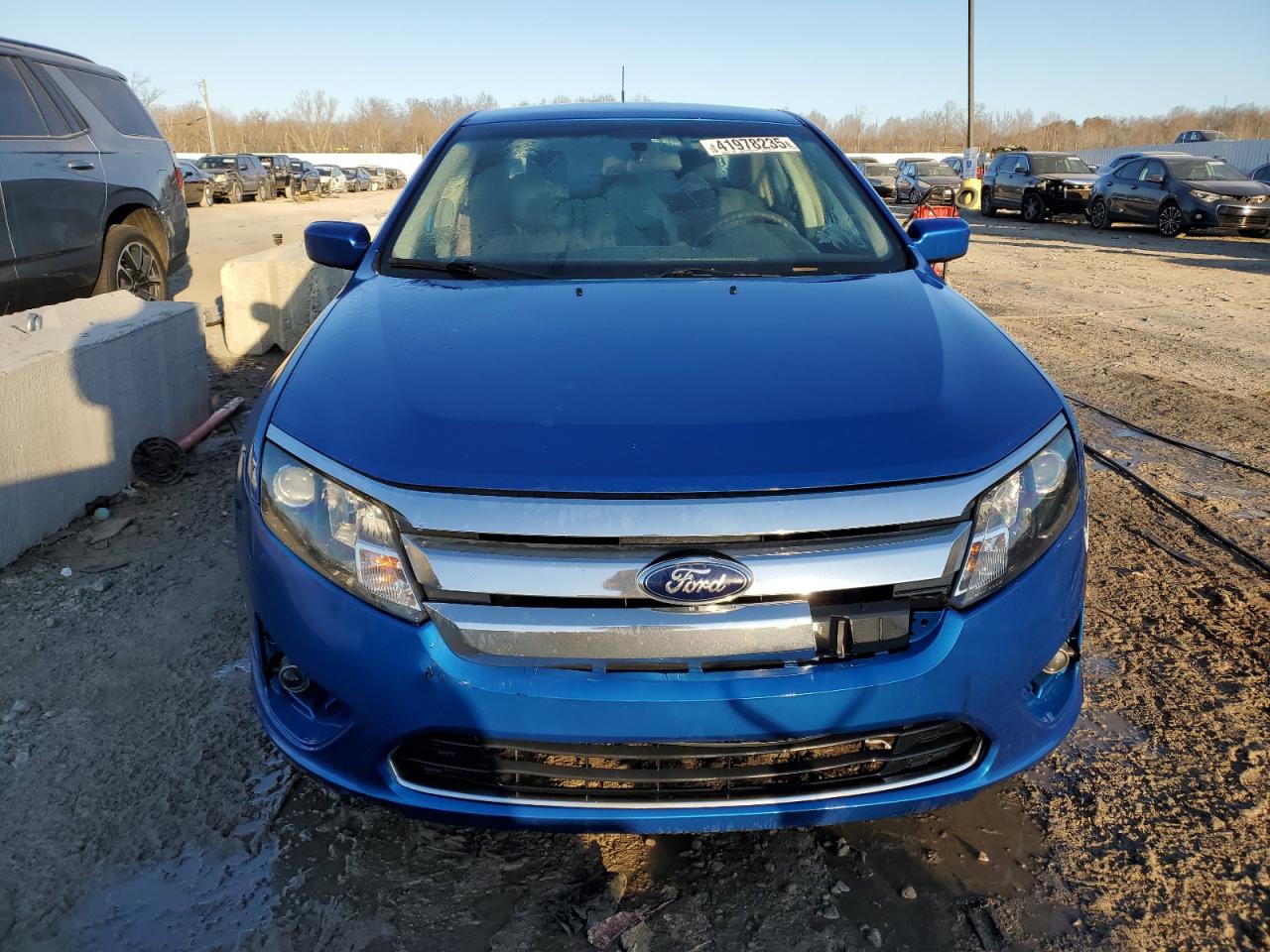 2012 Ford Fusion VIN 3FAHP0HA8CR421633 Copart auction photo, rear end / front end damage thumbnail 5