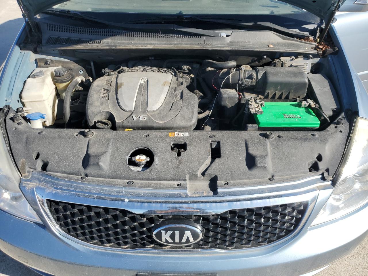 2014 KIA Sedona VIN KNDMG4C70E6538411 Copart auction photo, rear end / mechanical damage thumbnail 12