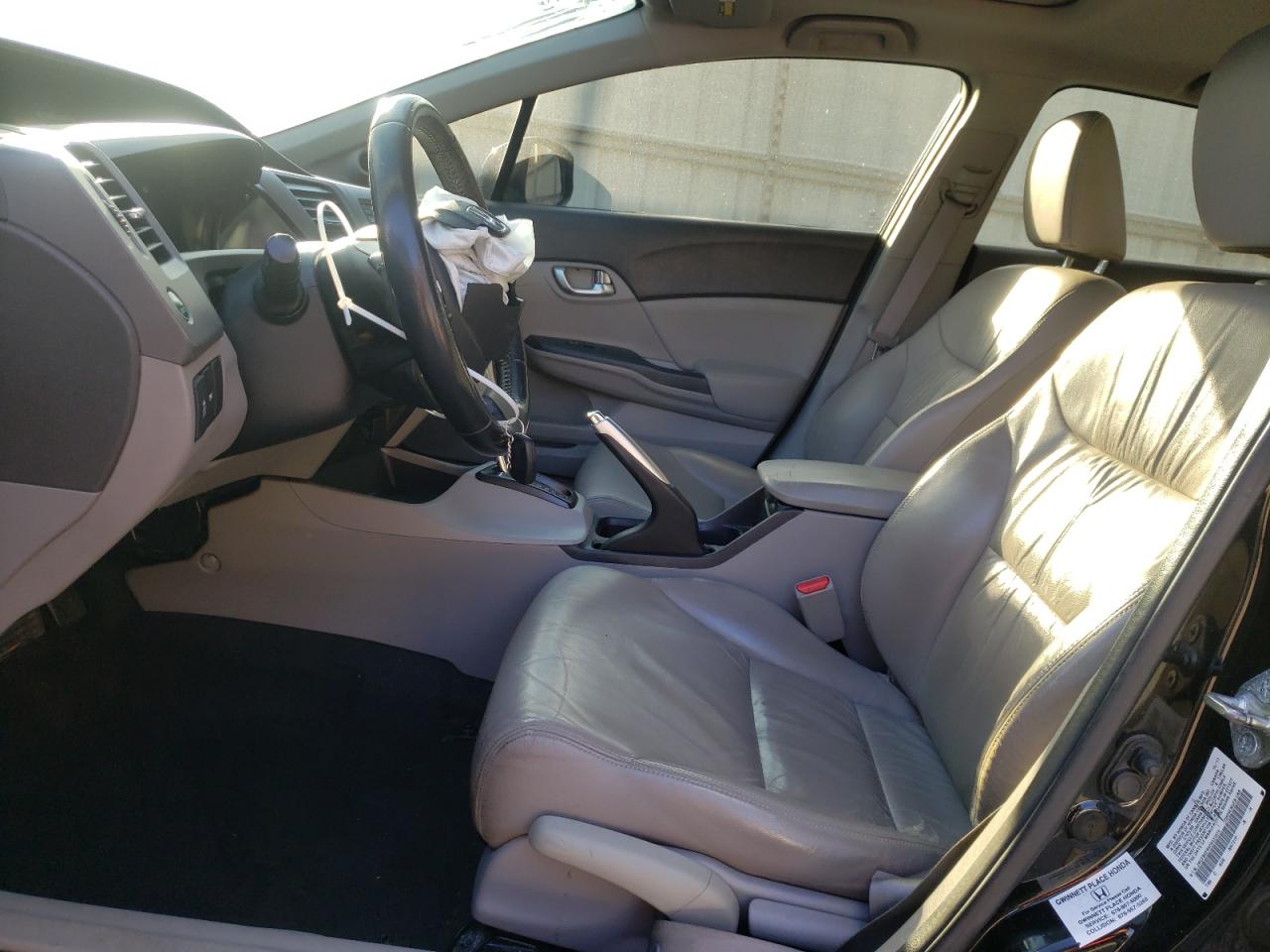 2012 Honda Civic VIN 2HGFB2F99CH533374 Copart auction photo, front end / side damage thumbnail 7