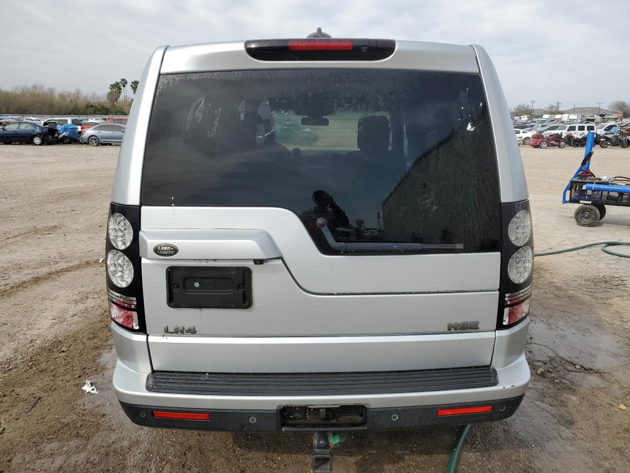 2015 Land Rover LR4 VIN SALAG2V6XFA762028 Copart auction photo, front end / mechanical damage thumbnail 6