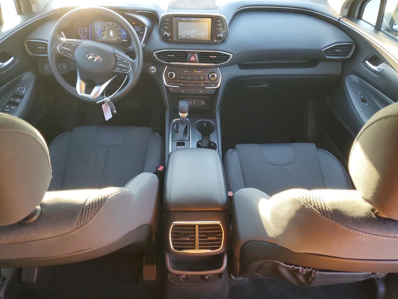 2019 Hyundai Santa Fe VIN 5NMS33AD5KH034862 Copart auction photo, front end / rear end damage thumbnail 8