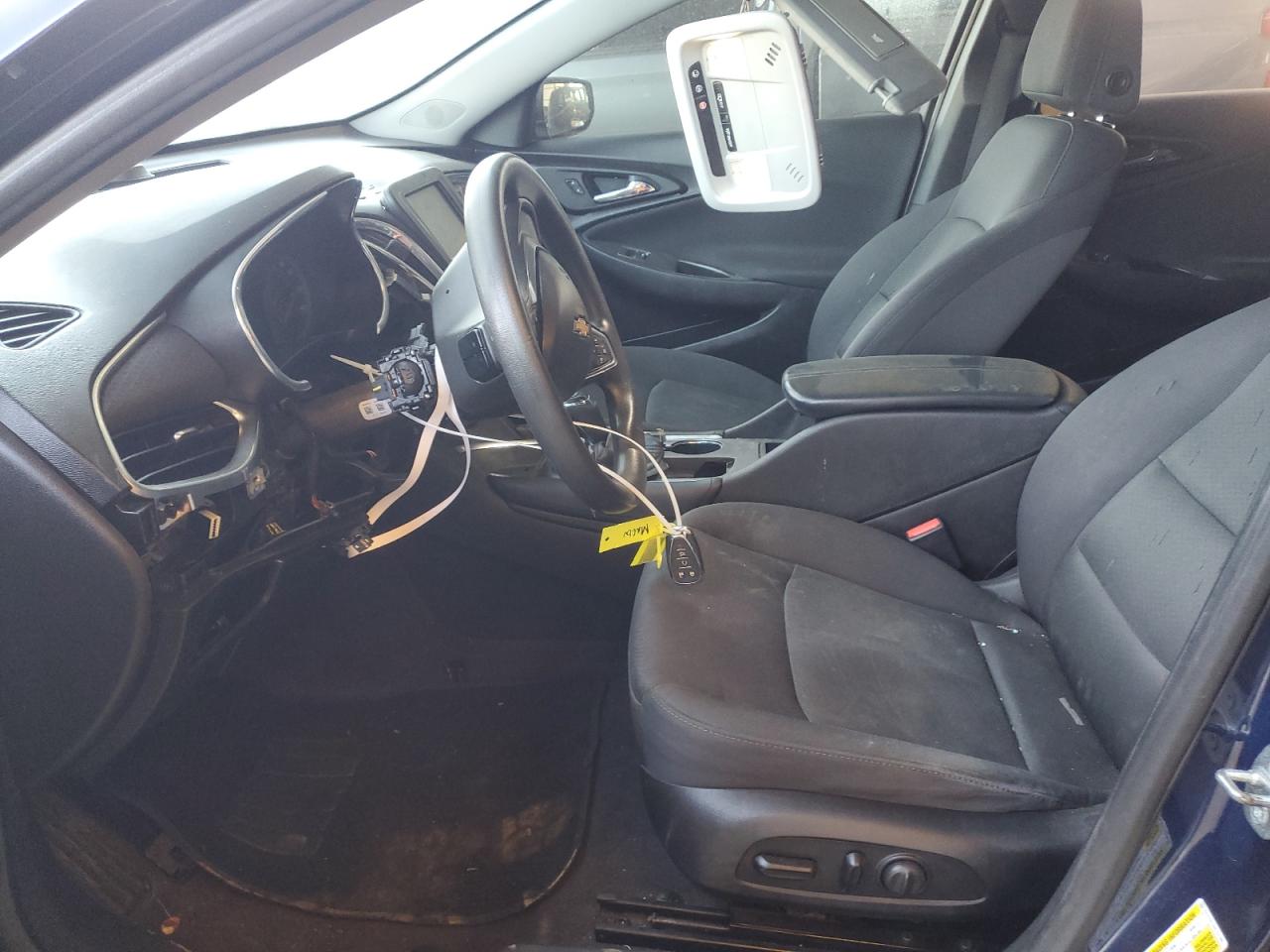 2017 Chevrolet Malibu VIN 1G1ZE5ST4HF157769 Copart auction photo, vandalism / stripped damage thumbnail 7