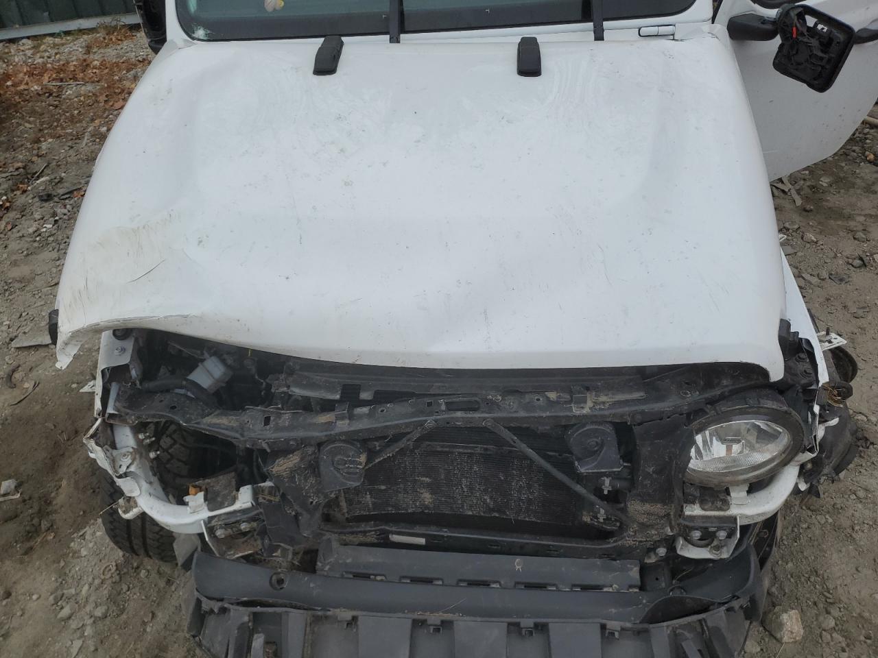 2020 Jeep Wrangler VIN 1C4HJXEN4LW209742 Copart auction photo, top/roof / all over damage thumbnail 11