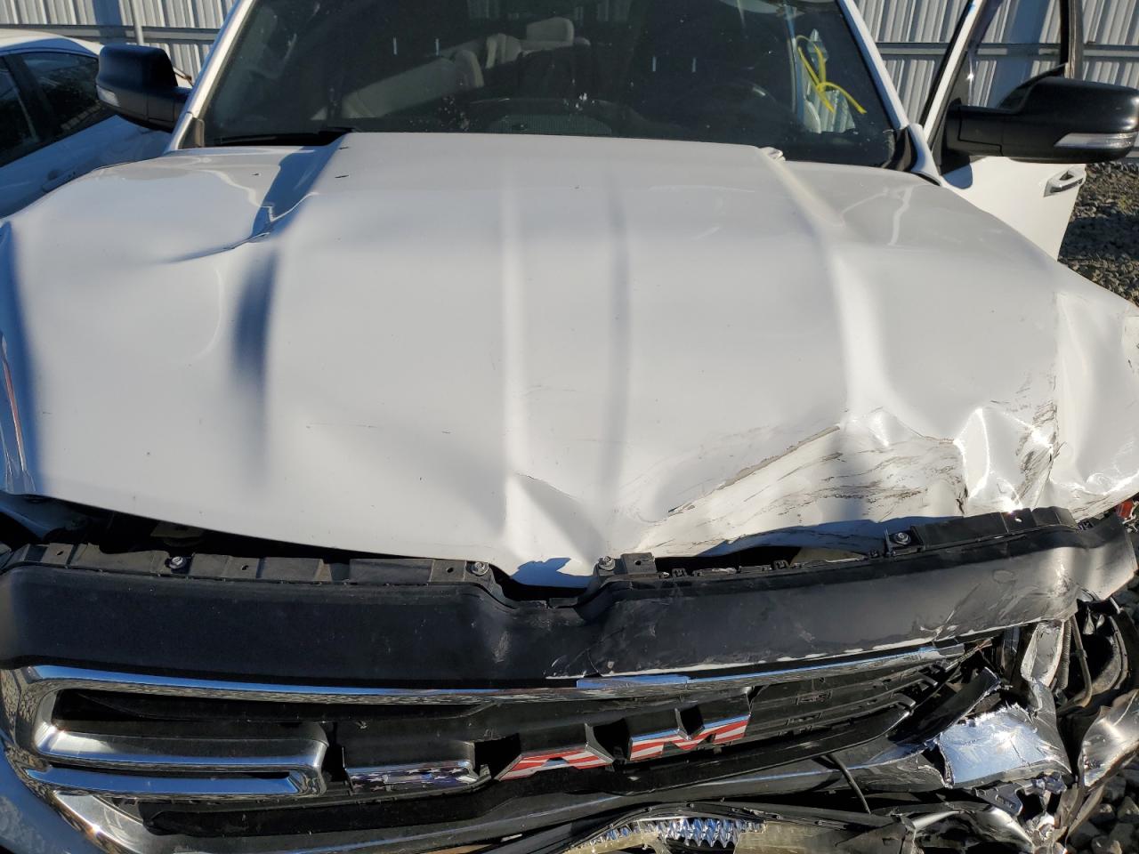 2019 RAM 1500 VIN 1C6SRFFT1KN856343 Copart auction photo, front end / side damage thumbnail 11