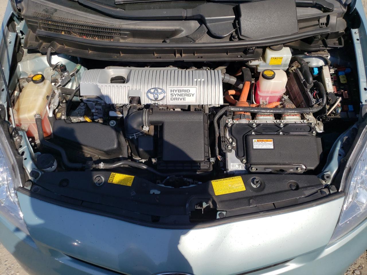 2013 Toyota Prius VIN JTDKN3DU2D1673218 Copart auction photo, water/flood damage thumbnail 11