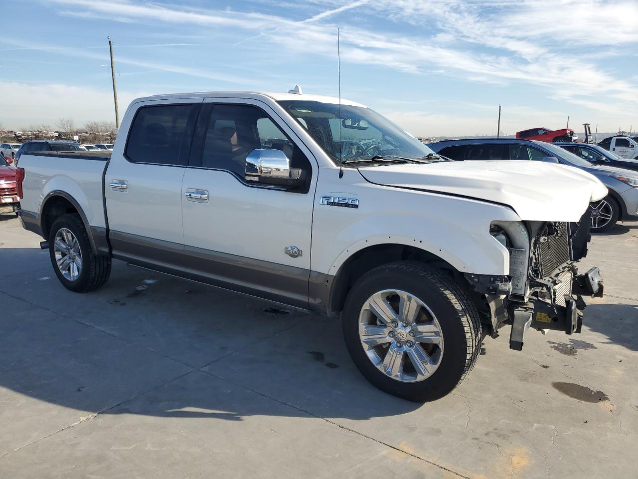 2019 Ford F-150 VIN 1FTEW1C45KFA34881 Copart auction photo, front end damage thumbnail 4