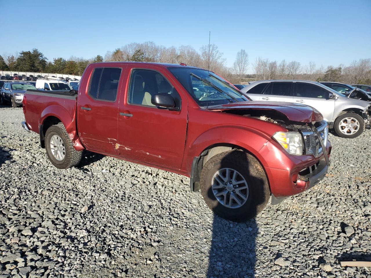 2017 Nissan Navara (Frontier) VIN 1N6DD0ER3HN775661 Copart auction photo, all over damage thumbnail 4