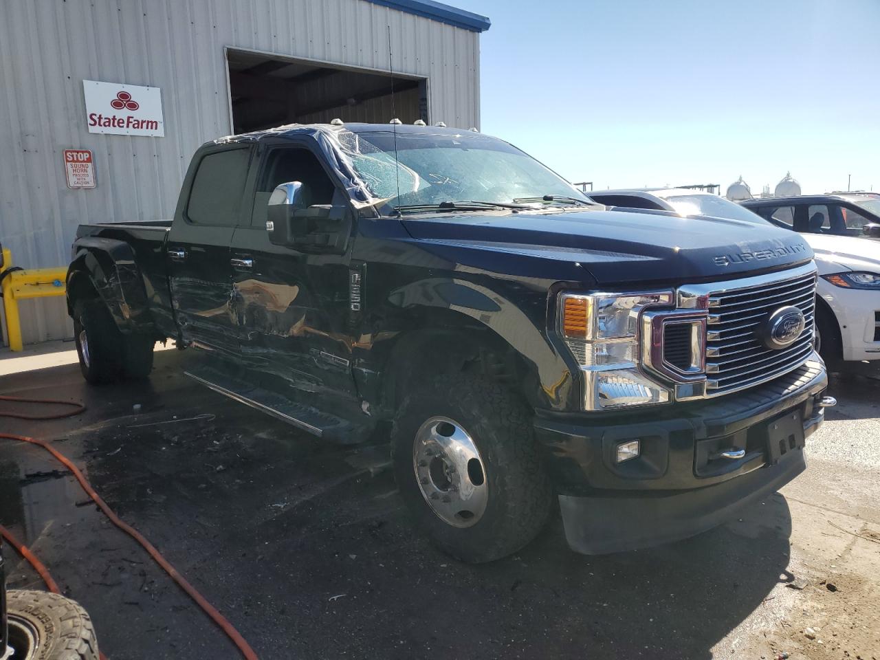 2020 Ford F350 VIN 1FT8W3DT5LEE03440 Copart auction photo, side damage thumbnail 4