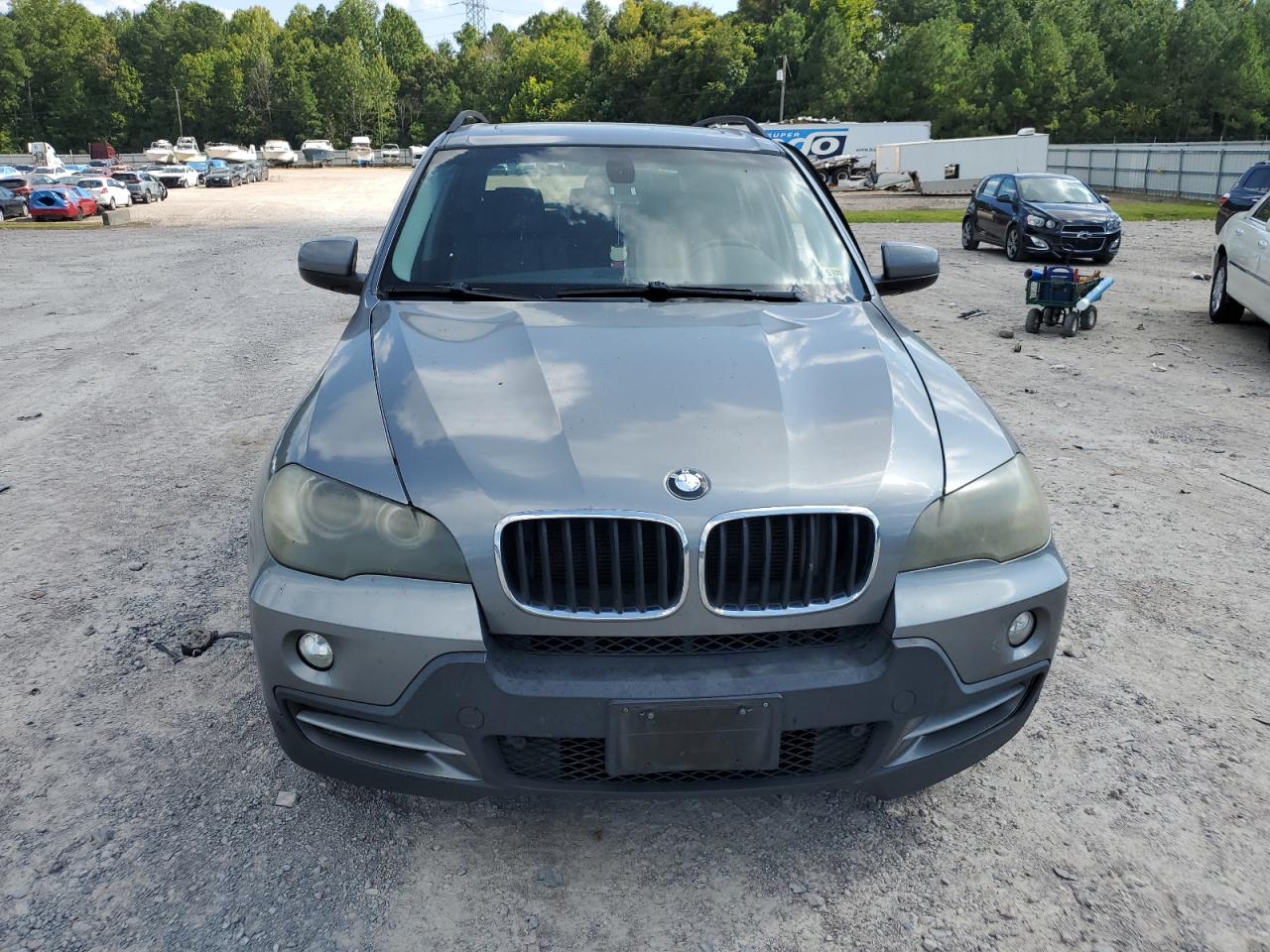 2007 BMW X5 VIN 5UXFE43527L011051 Copart auction photo, side / undercarriage damage thumbnail 5