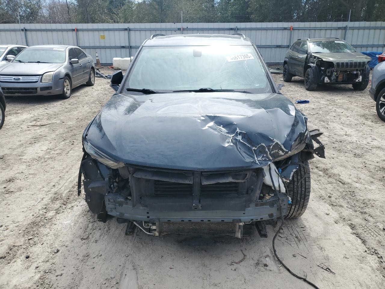 2019 Chevrolet Blazer VIN 3GNKBGRS5KS675118 Copart auction photo, front end damage thumbnail 5