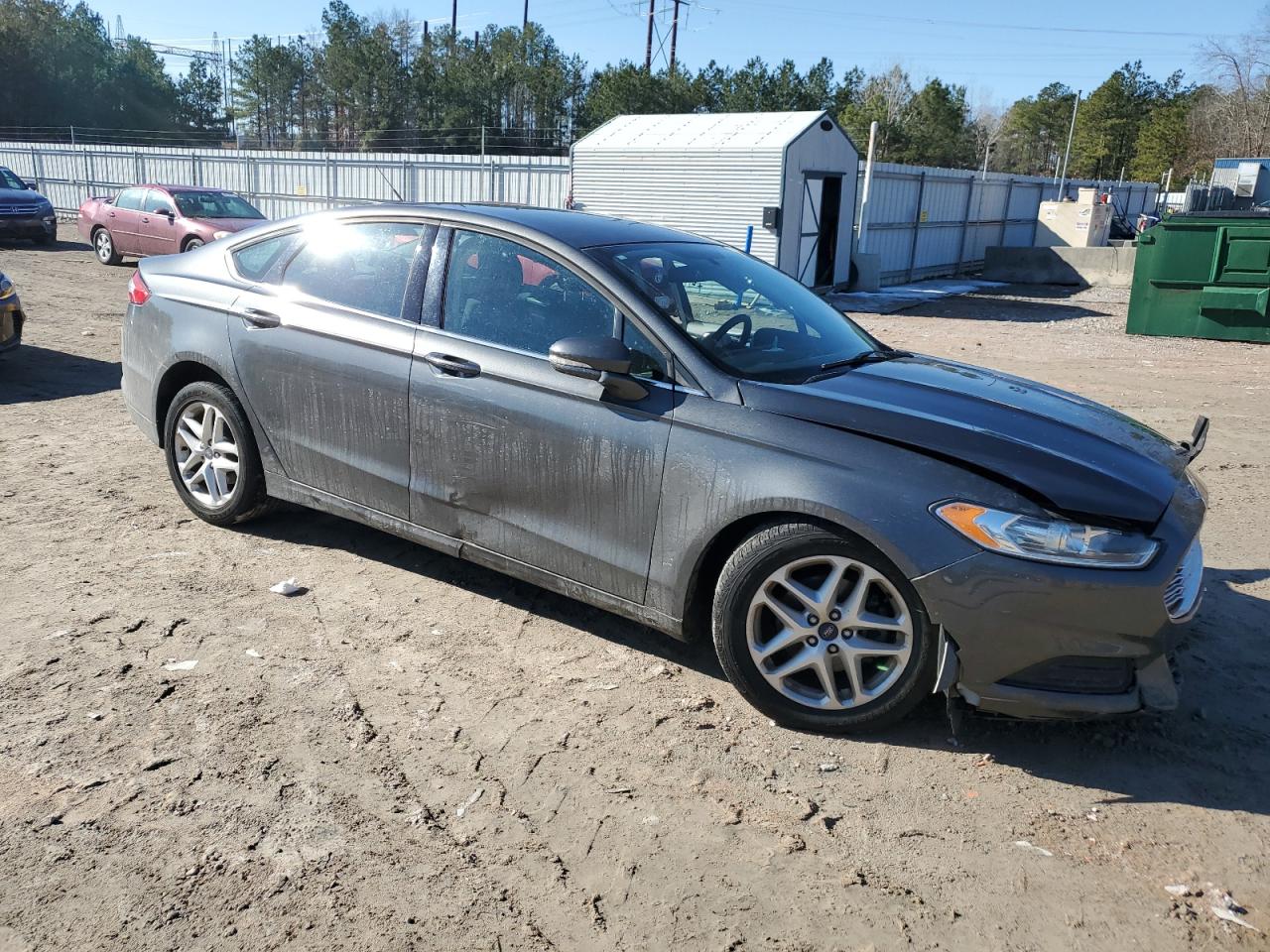 2016 Ford Fusion VIN 3FA6P0H76GR266629 Copart auction photo, front end / undercarriage damage thumbnail 4