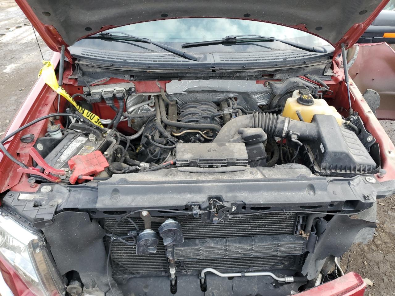 2013 Ford F-150 VIN 1FTFW1EF9DFD32727 Copart auction photo, front end damage thumbnail 11