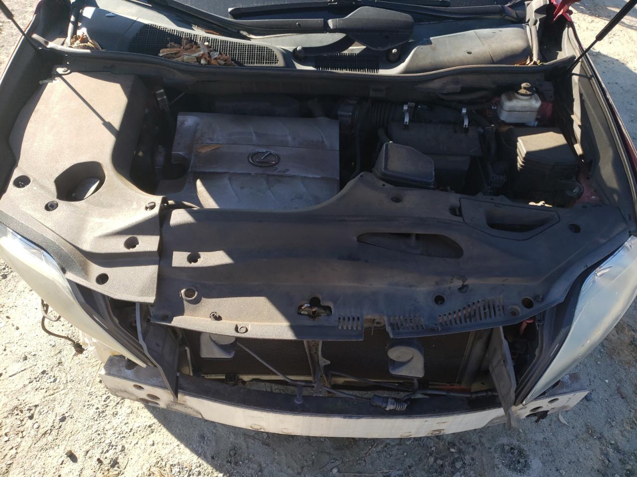2010 Lexus RX VIN 2T2ZK1BA8AC016317 Copart auction photo, front end / side damage thumbnail 14