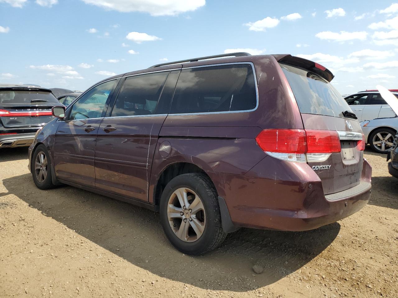 2010 Honda Odyssey VIN 5FNRL3H94AB056657 Copart auction photo, front end / undercarriage damage thumbnail 2