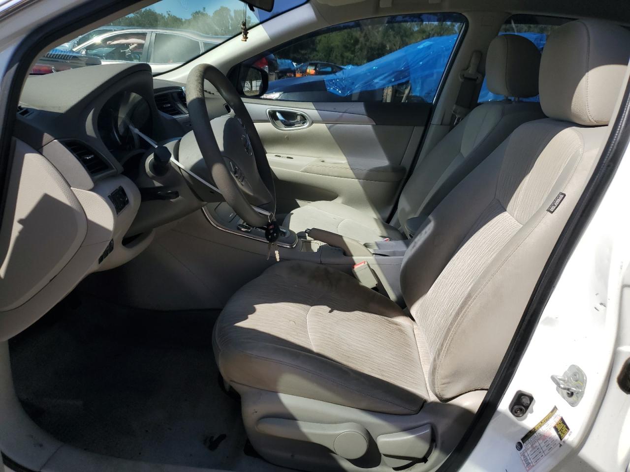 2014 Nissan Sentra VIN 3N1AB7AP8EY327152 Copart auction photo, water/flood damage thumbnail 7