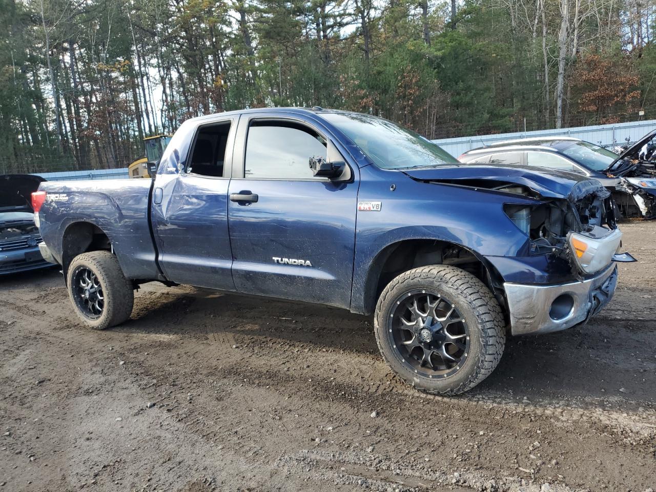 2013 Toyota Tundra VIN 5TFUY5F19DX309552 Copart auction photo, all over damage thumbnail 4