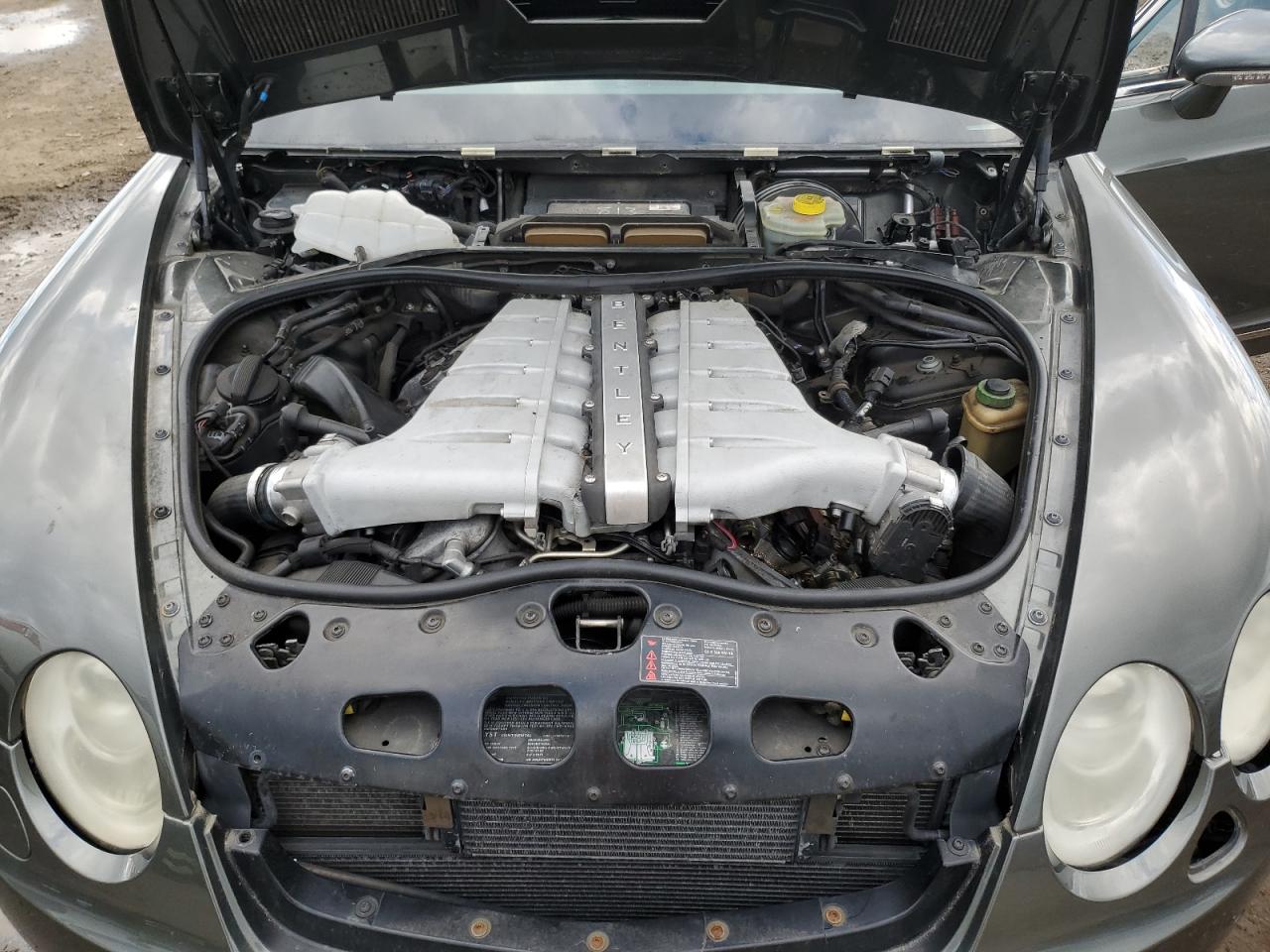 2006 Bentley Continental VIN SCBBR53WX6C036266 Copart auction photo, water/flood / mechanical damage thumbnail 11