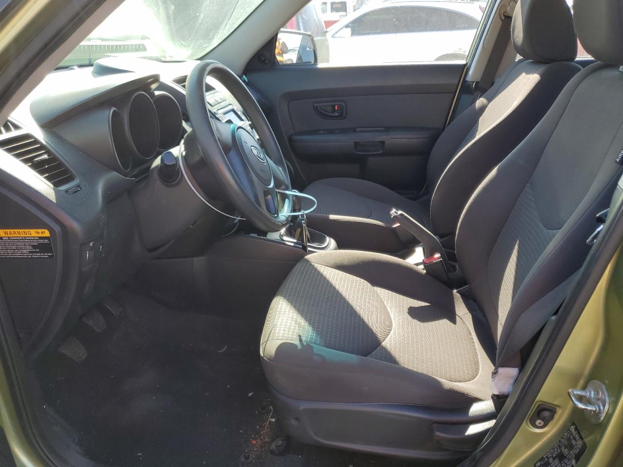 2012 KIA Soul VIN KNDJT2A53C7421787 Copart auction photo, rear end / front end damage thumbnail 7