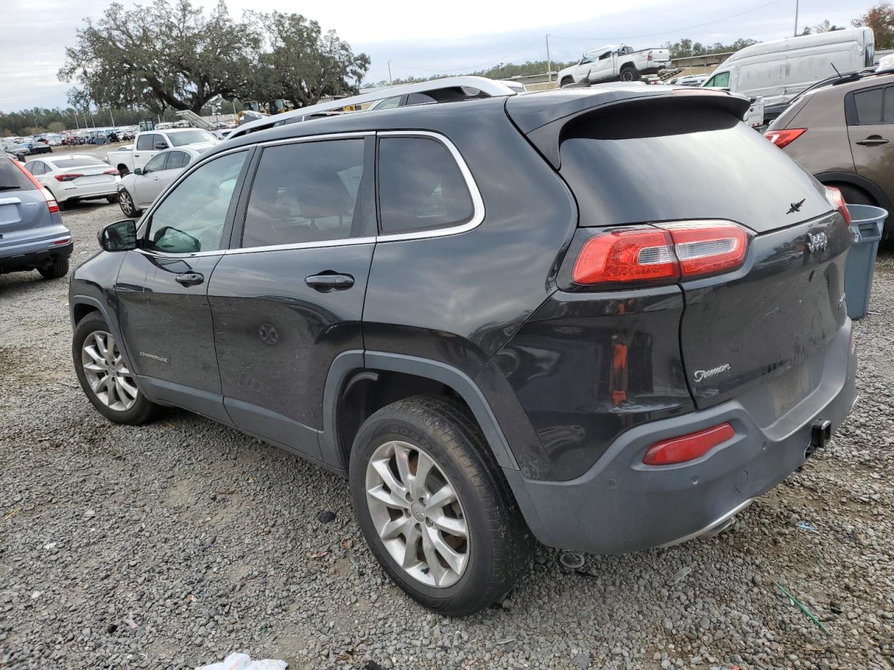2014 Jeep Grand Cherokee VIN 1C4PJLDS2EW283160 Copart auction photo, side / front end damage thumbnail 2