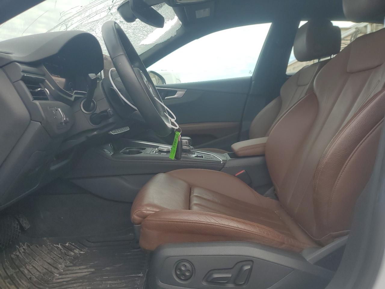 2019 Audi A5 VIN WAUENCF57KA046852 Copart auction photo, front end damage thumbnail 7