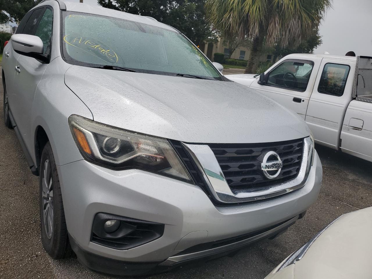 2017 Nissan Pathfinder VIN 5N1DR2MNXHC613502 Copart auction photo, water/flood damage thumbnail 5