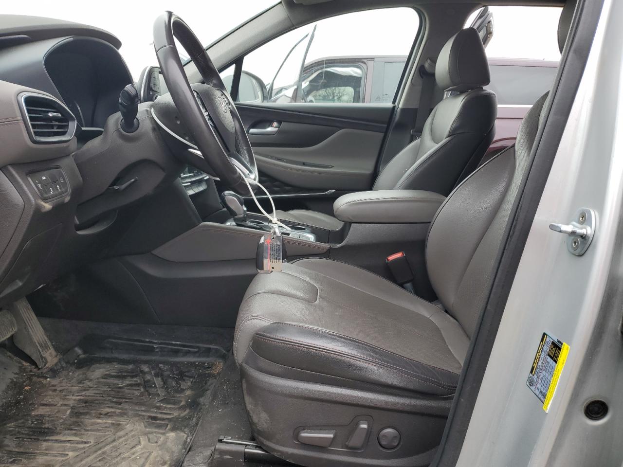 2019 Hyundai Santa Fe VIN 5NMS53AD1KH039440 Copart auction photo, front end damage thumbnail 7