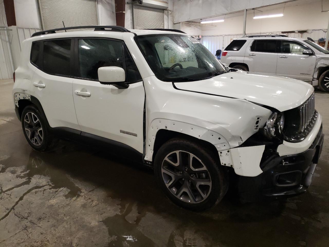 2018 Jeep Renegade VIN ZACCJABB6JPG86832 Copart auction photo, front end / rear end damage thumbnail 4
