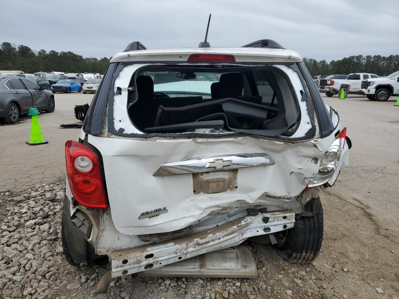 2015 Chevrolet Equinox VIN 2GNALBEK2F6381276 Copart auction photo, all over damage thumbnail 6