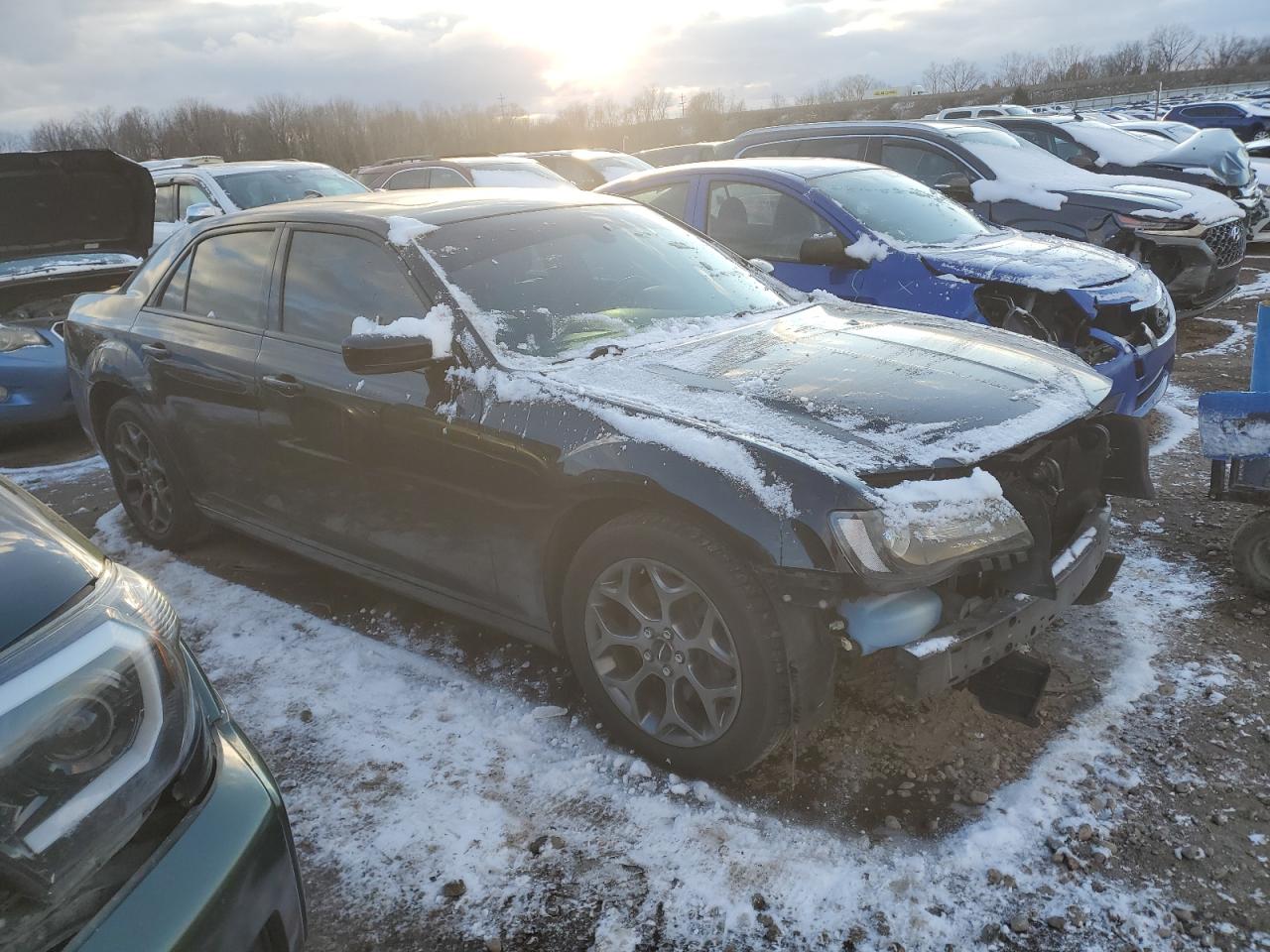 2017 Chrysler 300 VIN 2C3CCAGG4HH648059 Copart auction photo, front end damage thumbnail 4