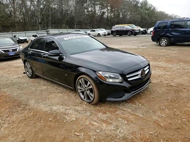 2018 Mercedes-Benz C-klasse VIN WDDWF4JB5JR410098 Copart auction photo, rear end damage thumbnail 10