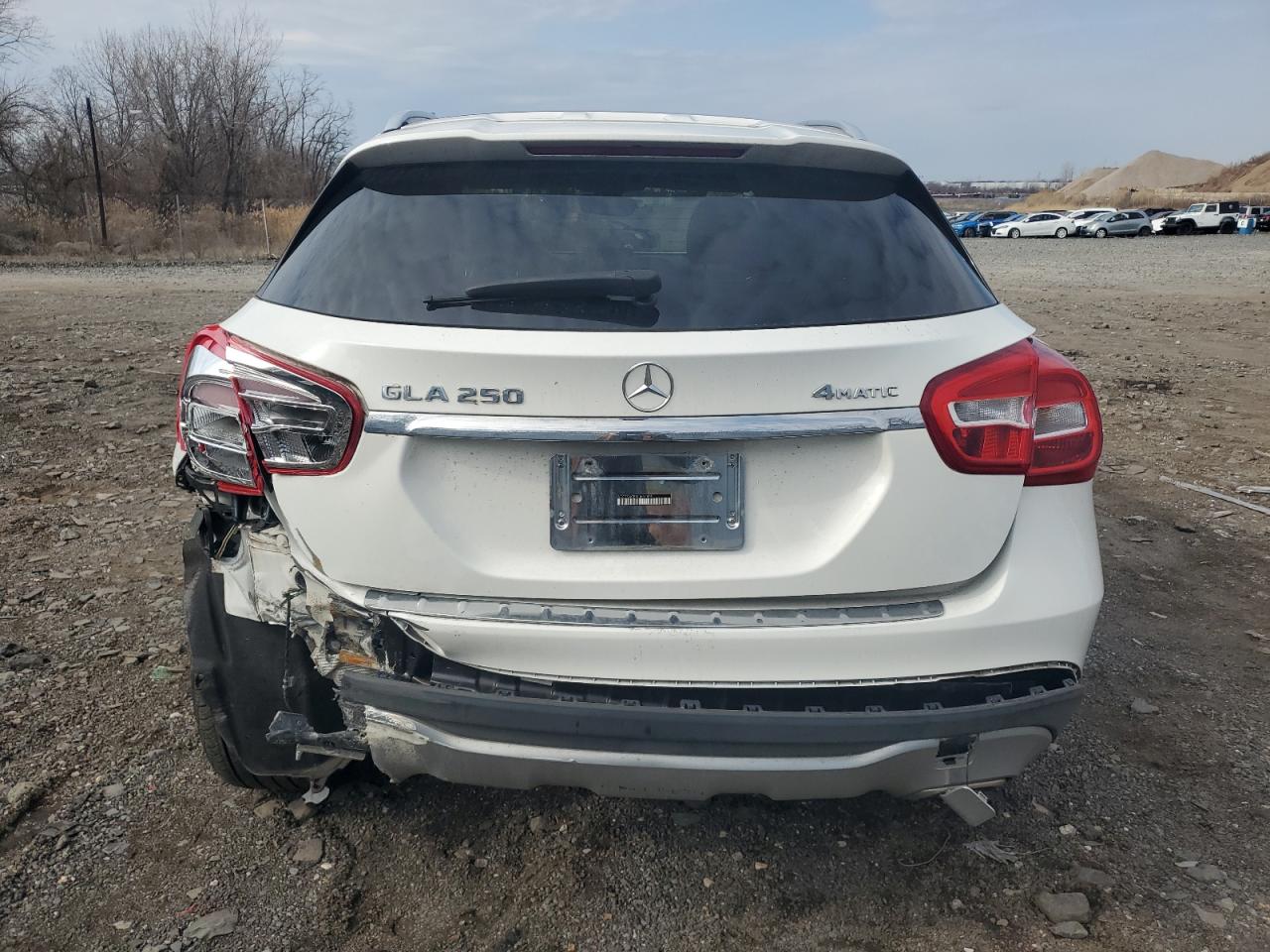 2020 Mercedes-Benz GLA-klasse VIN WDCTG4GBXLJ657405 Copart auction photo, front end / rear end damage thumbnail 6