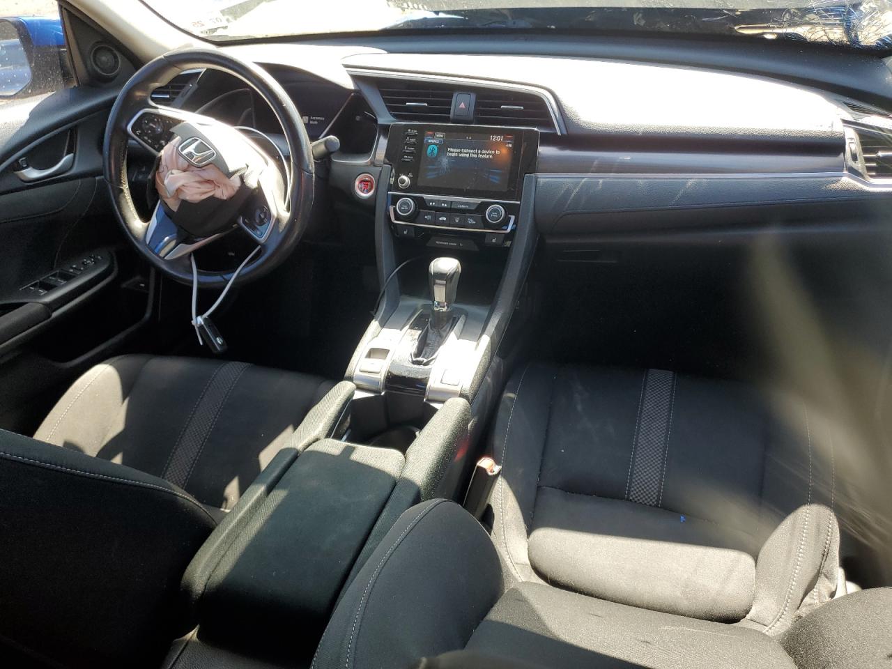 2020 Honda Civic VIN 19XFC1F35LE014111 Copart auction photo, front end damage thumbnail 8