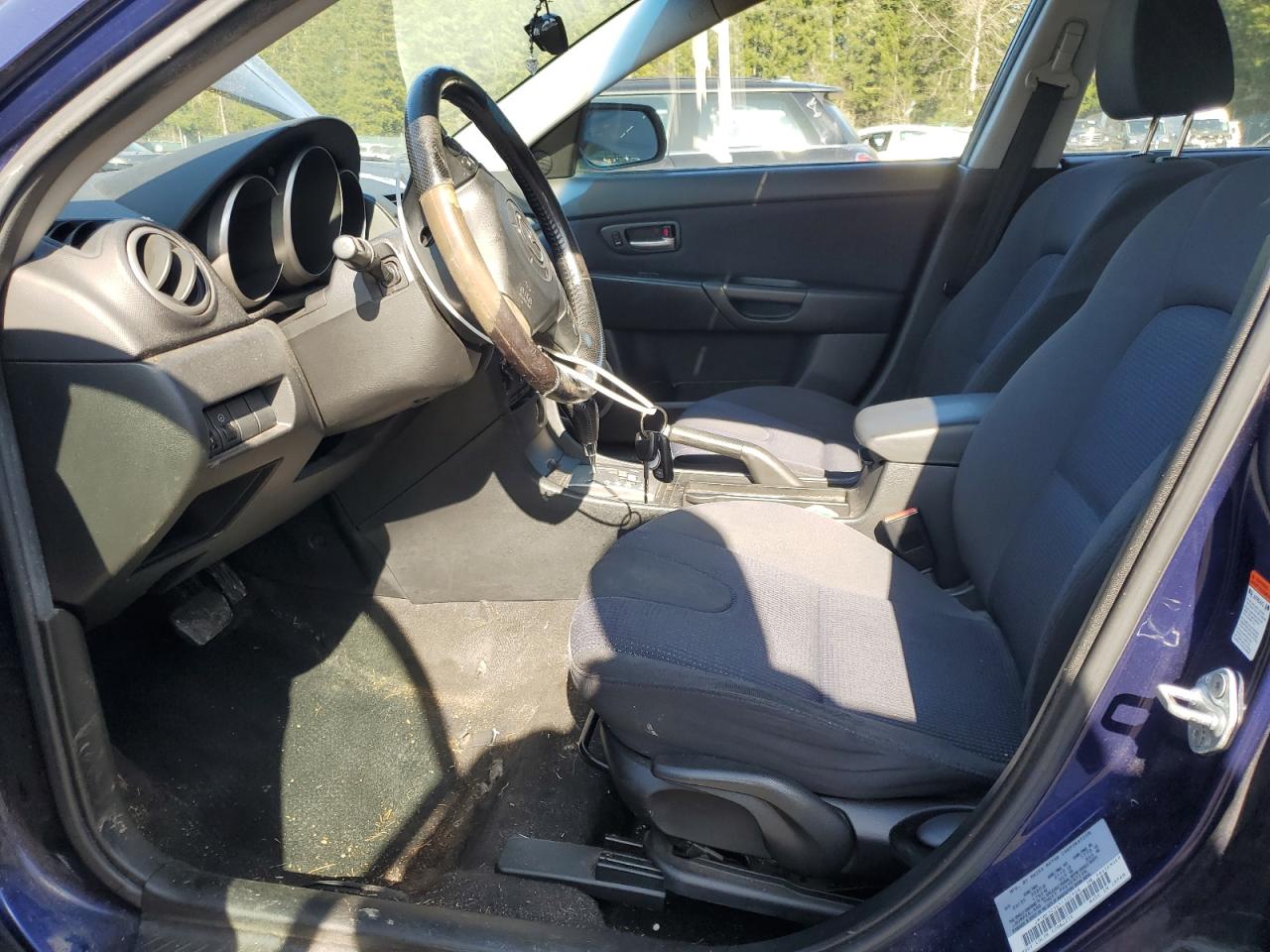 2005 Mazda 3 VIN JM1BK323X51302988 Copart auction photo, all over damage thumbnail 7