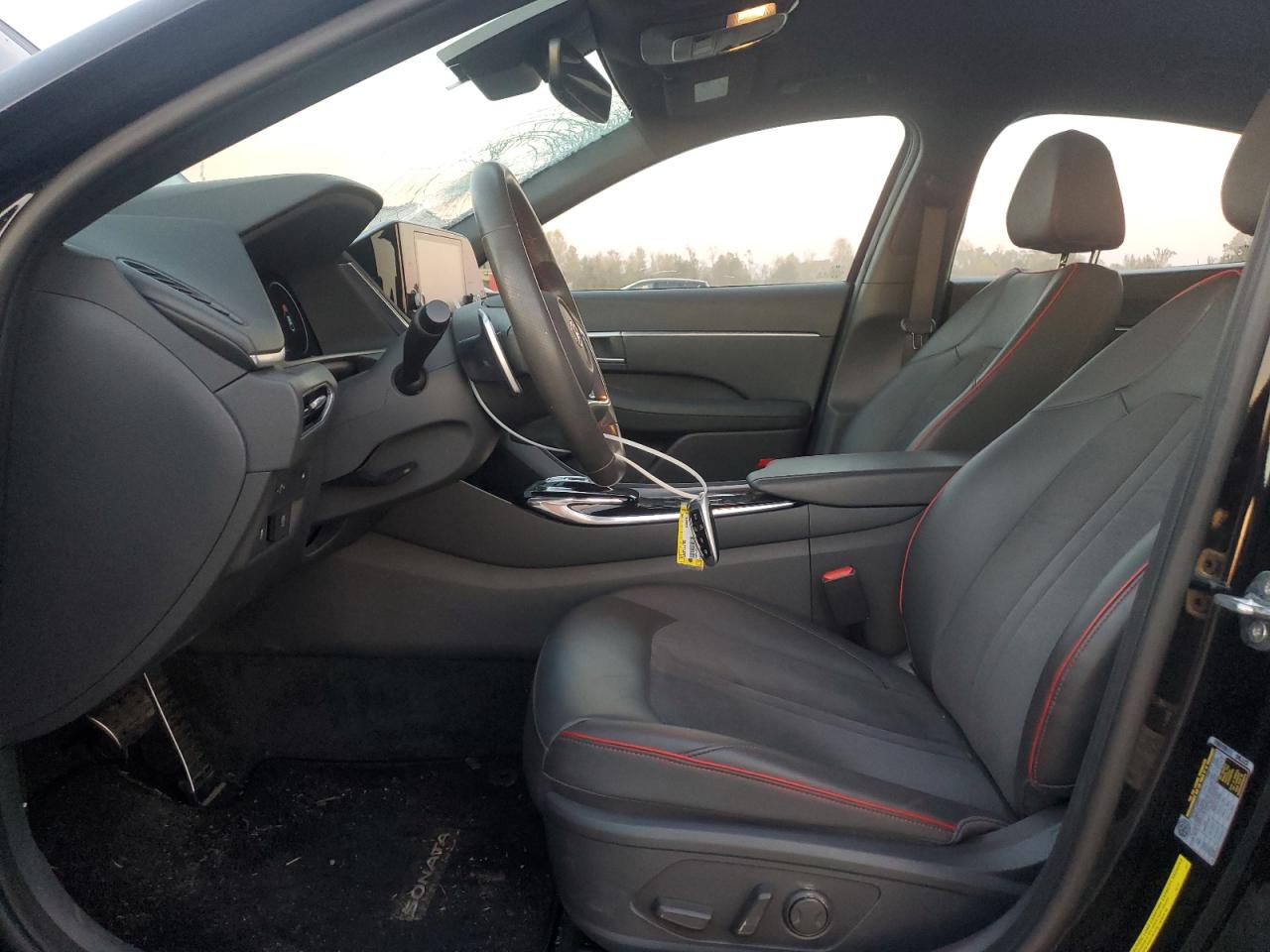 2021 Hyundai Sonata VIN 5NPEJ4J29MH112766 Copart auction photo, side damage thumbnail 7