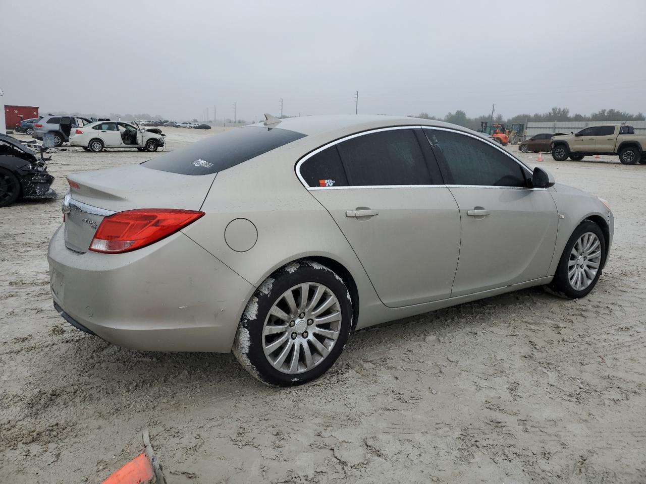 2011 Buick Regal VIN W04GP5EC1B1119967 Copart auction photo, side damage thumbnail 3