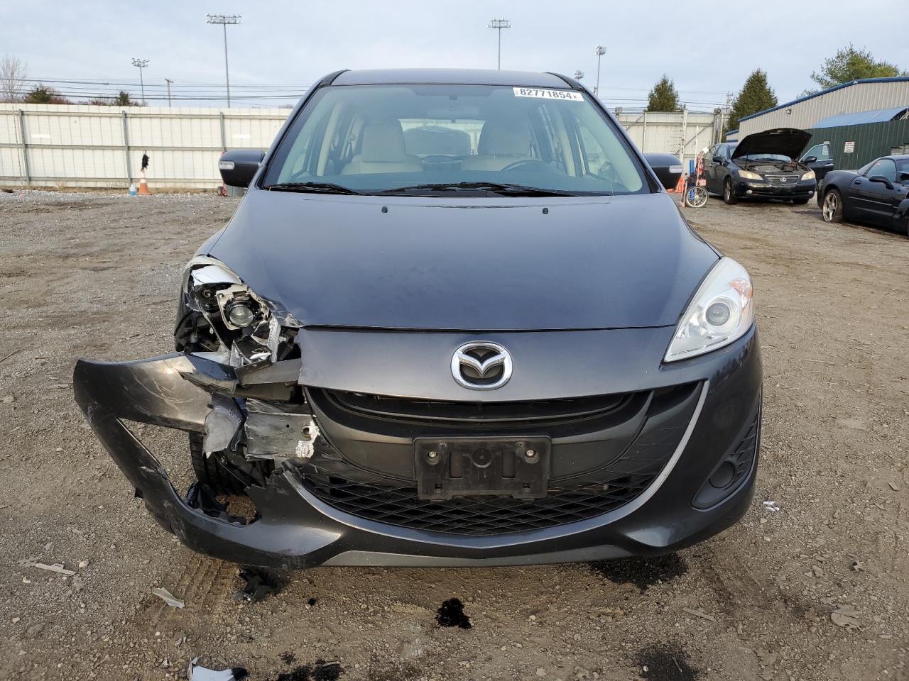 2013 Mazda 5 VIN JM1CW2BL0D0145625 Copart auction photo, front end / minor dent/scratches damage thumbnail 5