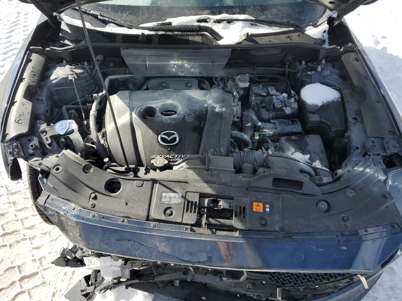 2018 Mazda CX-5 VIN JM3KFBDM9J0376155 Copart auction photo, front end damage thumbnail 12