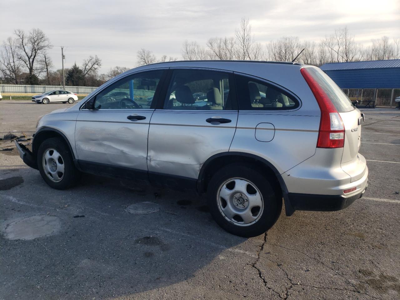 2011 Honda CR-V VIN 5J6RE4H36BL030923 Copart auction photo, front end / side damage thumbnail 2