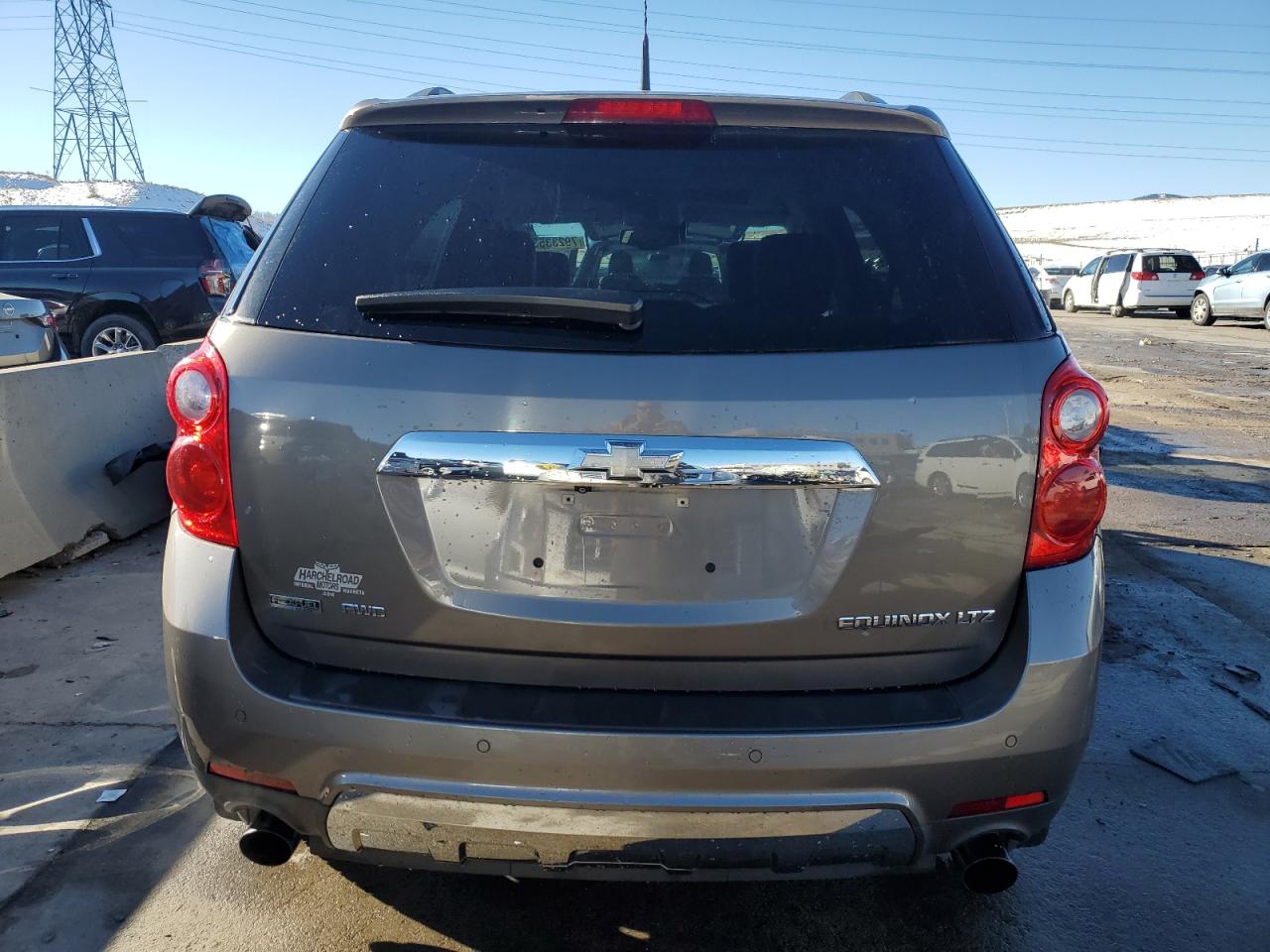 2012 Chevrolet Equinox VIN 2GNFLGE53C6244923 Copart auction photo, front end damage thumbnail 6